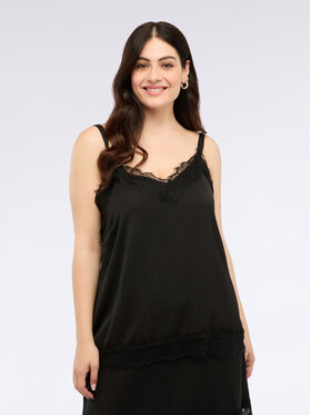 Fiorella Rubino Fiorella Rubino Top D248T000253N033 Czarny Regular Fit