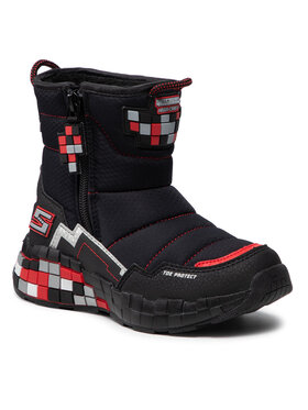 Skechers Skechers Śniegowce Cuboforce 402198L/BKRD Czarny