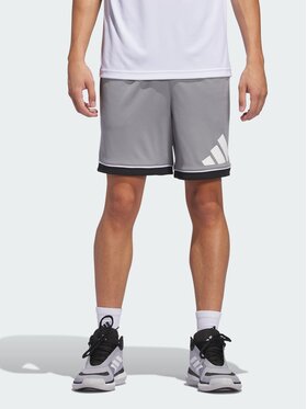 adidas adidas Szorty sportowe 139979 Szary Loose Fit