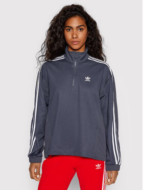 adidas adidas Majica dugih rukava adicolor Classics HC4548 Tamnoplava Relaxed Fit
