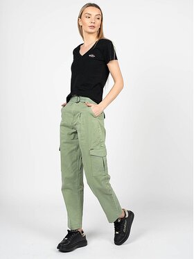 Pepe Jeans Pepe Jeans Spodnie materiałowe PL2115830 | Aspen Zielony Regular Fit