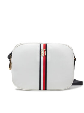 Tommy Hilfiger Tommy Hilfiger Τσάντα Poppy Crossover Corp AW0AW11334 Λευκό