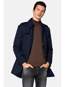 Lancerto Lancerto Płaszcz przejściowy Molson KU095220000002 Granatowy Regular Fit