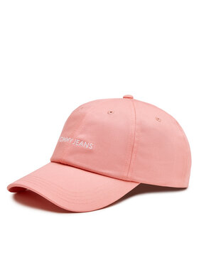 Tommy Jeans Tommy Jeans Cap Linear Logo AW0AW15845 Rosa