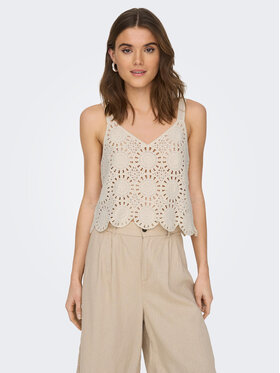 ONLY ONLY Top 15289731 Beige Regular Fit