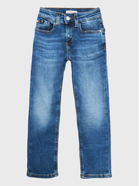 Calvin Klein Jeans Calvin Klein Jeans Jeans hlače IB0IB01382 Modra Regular Fit