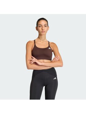 adidas adidas Biustonosz sportowy 164873 Brązowy