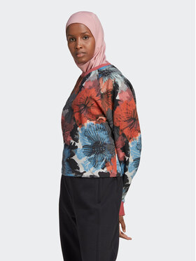 adidas adidas Bluza All Over Print HP0790 Kolorowy Relaxed Fit