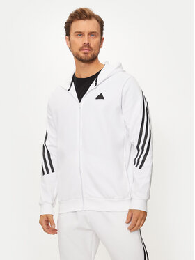 adidas adidas Bluza Future Icons 3-Stripes JJ4158 Biały Regular Fit
