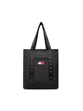 Tommy Jeans Tommy Jeans Дамска чанта Tjw Heritage Tote AW0AW14114 Черен
