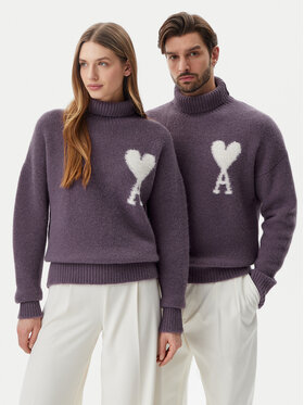 AMI PARIS AMI PARIS Dolcevita UKS425.KN0032 Viola Relaxed Fit