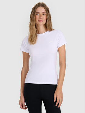 4F 4F T-shirt NOS Bianco Slim Fit