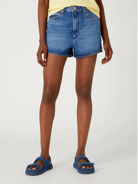 Wrangler Wrangler Джинсові шорти Festival W25J7316O 112332441 Голубий Regular Fit