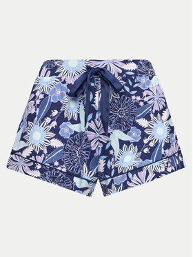 Hunkemöller Hunkemöller Пижамени шорти Lillies Garden 205109 Син Regular Fit
