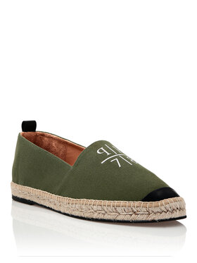 PHILIPP PLEIN PHILIPP PLEIN Espadryle 6239 Zielony