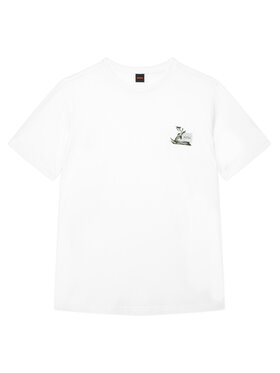 BOSS BOSS Тишърт Te Blueprint 50566628 Бял Regular Fit
