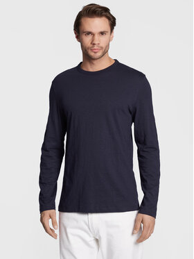 s.Oliver s.Oliver Longsleeve 2119126 Granatowy Regular Fit