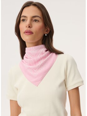 LEBRAND LEBRAND Chusta Bandana Różowy jasny