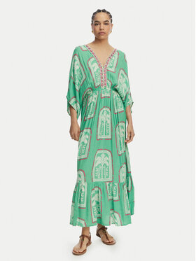 LOLA CASADEMUNT LOLA CASADEMUNT Ljetna haljina LS2616049 Svijetlo zelena Relaxed Fit