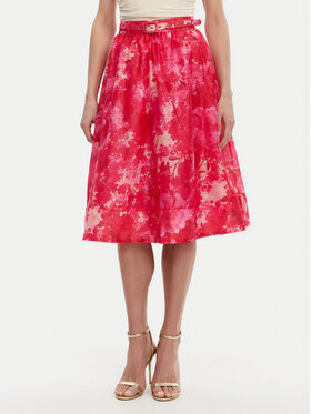 Fracomina Fracomina Trapezförmiger Rock FR25SG2012W775U6 Rosa Flare Fit