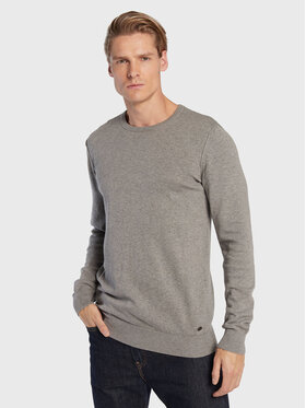Blend Blend Пуловер Nolen 20712883 Сив Regular Fit