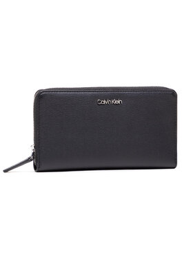 Calvin Klein Calvin Klein Duży Portfel Damski Z/A Wallet Xl K60K608164 Czarny