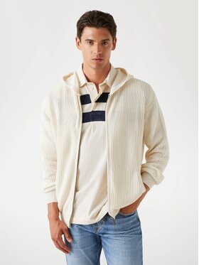 Guess Guess Sweter 177559 Beżowy Classic Fit