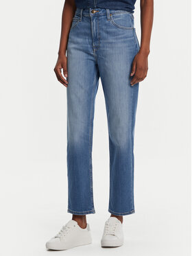 Lee Lee Džínsy Carol 112355263 Modrá Straight Fit