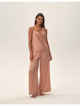 Esotiq Esotiq Piżama 42067 Różowy Regular Fit