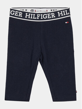 Tommy Hilfiger Tommy Hilfiger Colanți KN0KN01707 Bleumarin Slim Fit