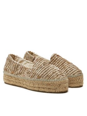 Manebi Espadrile Yucatan Double Sole Espadrilles G 1.2 D0 Bež