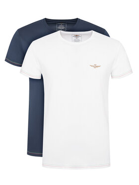 Aeronautica Militare Aeronautica Militare T-Shirt-Set AM1UTI003B Bunt Slim Fit