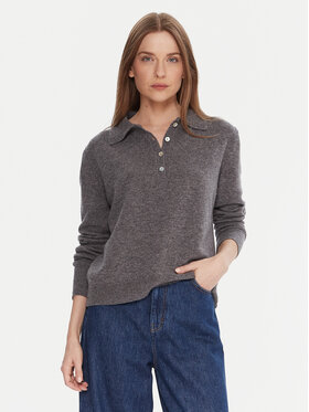 Kontatto Kontatto Svetr 3M0977C Šedá Regular Fit