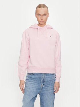 Tommy Hilfiger Tommy Hilfiger Majica dugih rukava WW0WW41245 Ružičasta Relaxed Fit