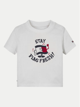 Tommy Hilfiger Tommy Hilfiger Футболка Graphic KN0KN01964 Білий Regular Fit