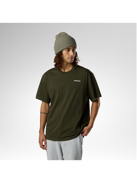 Rossignol Rossignol T-Shirt M Waterfall Relax Tee Zielony Relaxed Fit