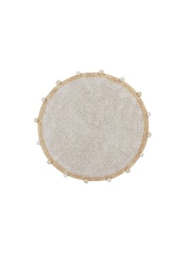 Lorena Canals Lorena Canals Dywan dziecięcy Dywan Bawełniany Bubbly Natural Honey Ø120 cm Beżowy