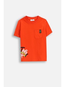Coccodrillo Coccodrillo T-Shirt ZC5143201SBK-009 Červená Regular Fit