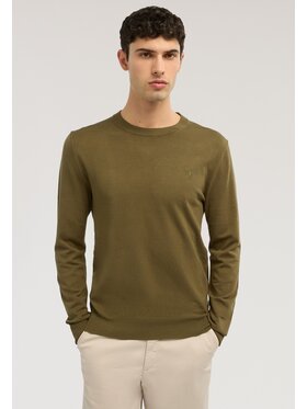 Trussardi Trussardi Cardigan M0168000077N035 Verde Regular Fit