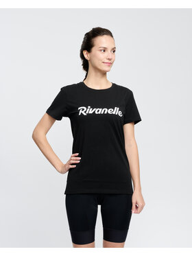 Rivanelle Rivanelle T-Shirt CREW Czarny Narrow Fit