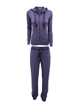 Patrizia Pepe Patrizia Pepe Completo tuta tuta - Patrizia Pepe - strass Blu Regular Fit