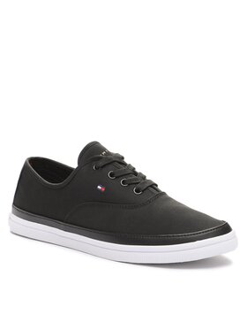 Tommy Hilfiger Tommy Hilfiger Tenis superge Essential Kesha Lace FW0FW06955 Črna