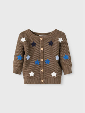 NAME IT NAME IT Cardigan 13207107 Marrone Regular Fit