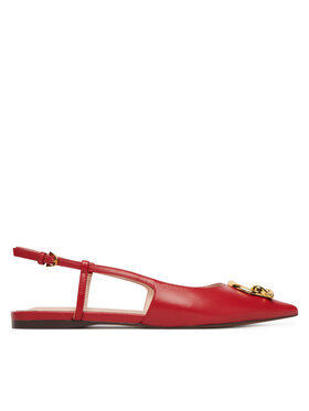 Coccinelle Coccinelle Baleriny C-Me Smooth E4 SB3 21 02 01 Czerwony