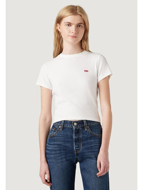 Levi's® Levi's® T-Shirt ESSENTIAL SPORTY TEE Λευκό Casual Fit