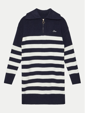 Guess Guess Плетена рокля J4YK16 Z3FU0 Син Comfort Fit