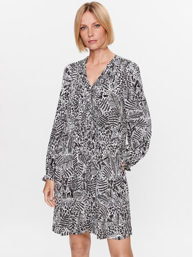 Marc Aurel Marc Aurel Sommerkleid 6851 1001 24646 Braun Relaxed Fit