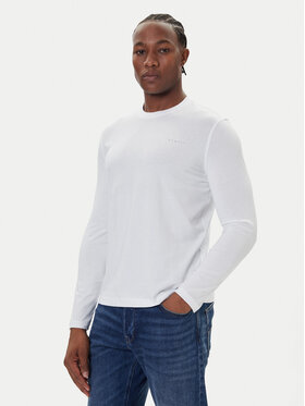 Bugatti Bugatti Longsleeve 8330-85044D Alb Regular Fit