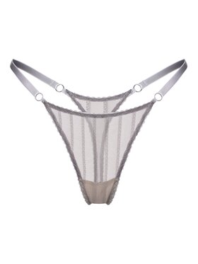 Merci Lingerie Merci Lingerie Stringi EVS30PSG05T Szary