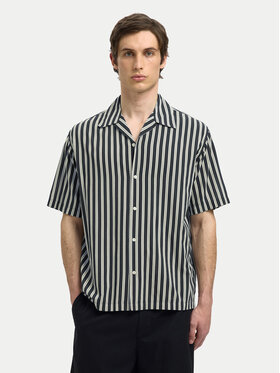 Selected Homme Selected Homme Camicia 16091381 Blu scuro Relaxed Fit